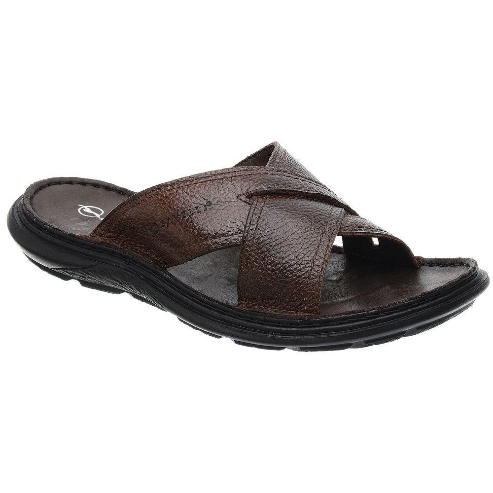 Chinelo Savelli em Couro Legítimo Café com Palmilha Anat u00f4mica 3701 FKV Calçados Chinelos De Couro ~ Chinelo Savelli em Couro Legítimo Café com Palmilha Anat u00f4mica 3701 FKV Calçados