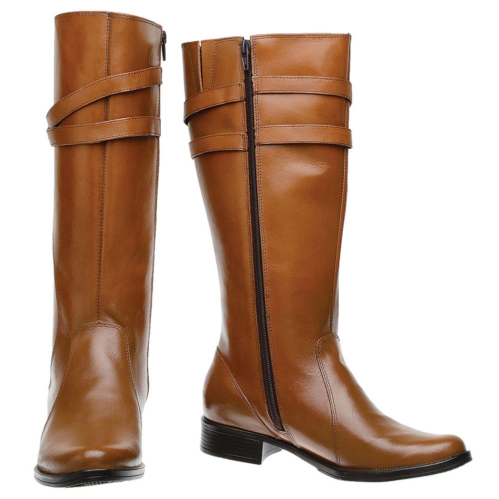 bota montaria feminina caramelo
