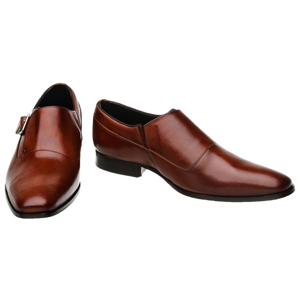 sapato social cor whisky