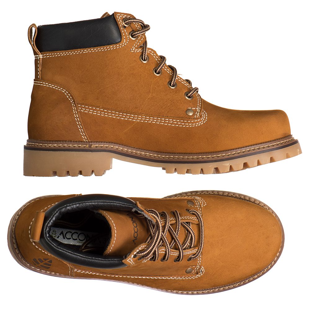 coturno masculino amarelo