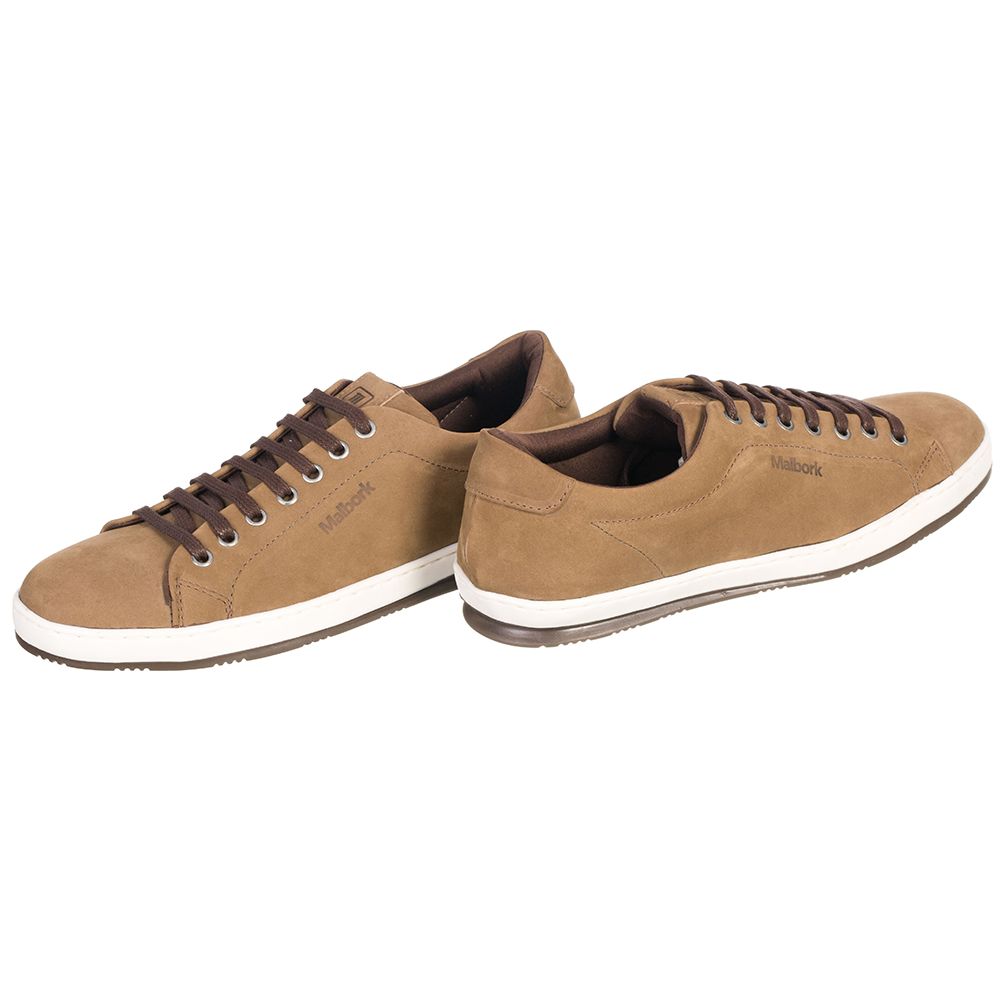 sapatênis couro nobuck