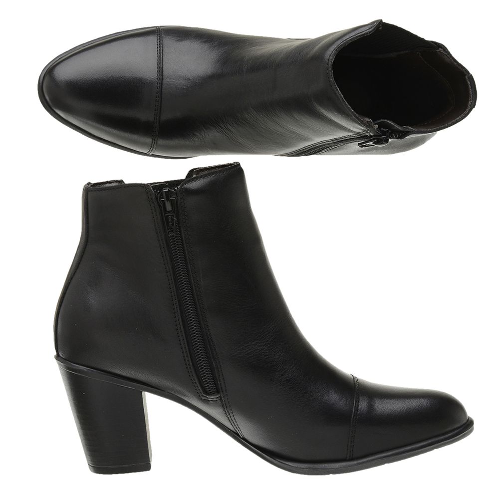 bota feminina cano curto menor preço