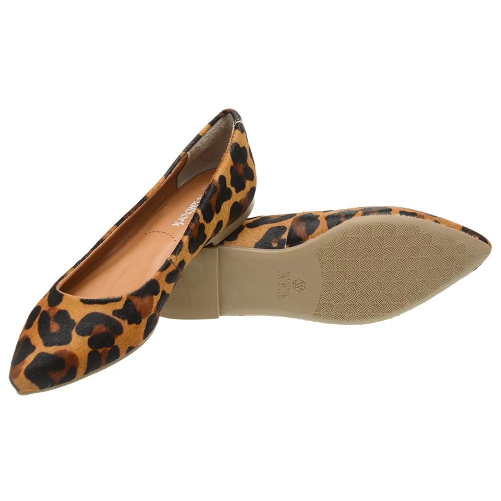 sapatilha de couro feminina