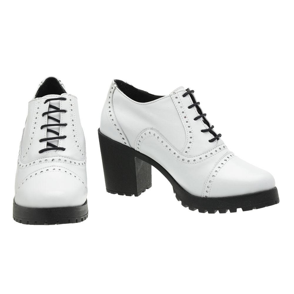 oxford branco feminino