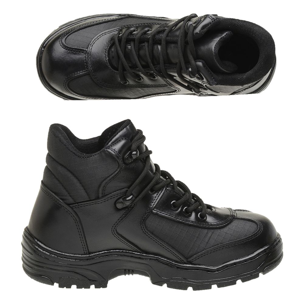 bota militar cano medio