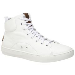 sapato branco masculino cano alto