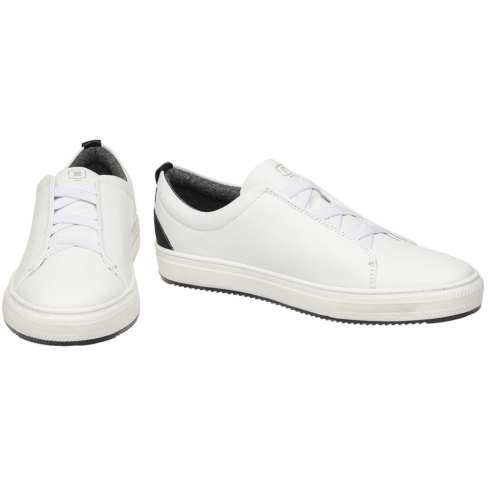 sapatenis branco couro