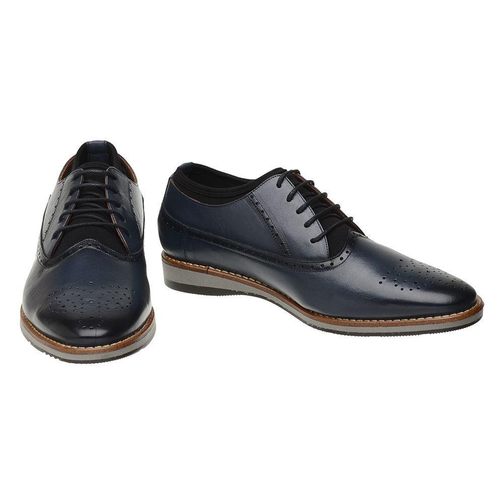 sapato oxford masculino azul