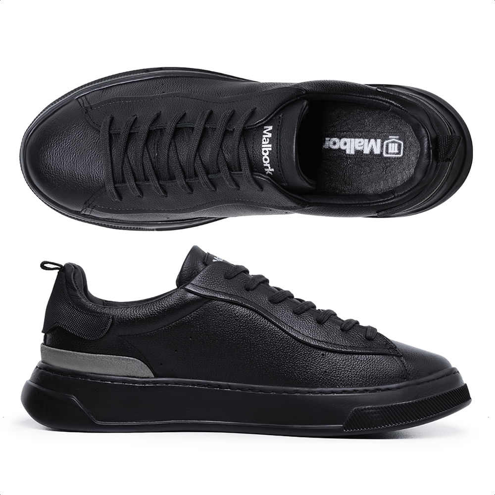 Tenis-Malbork-Casual-Masculino-em-Couro-Preto-All-Black-GS300P-04