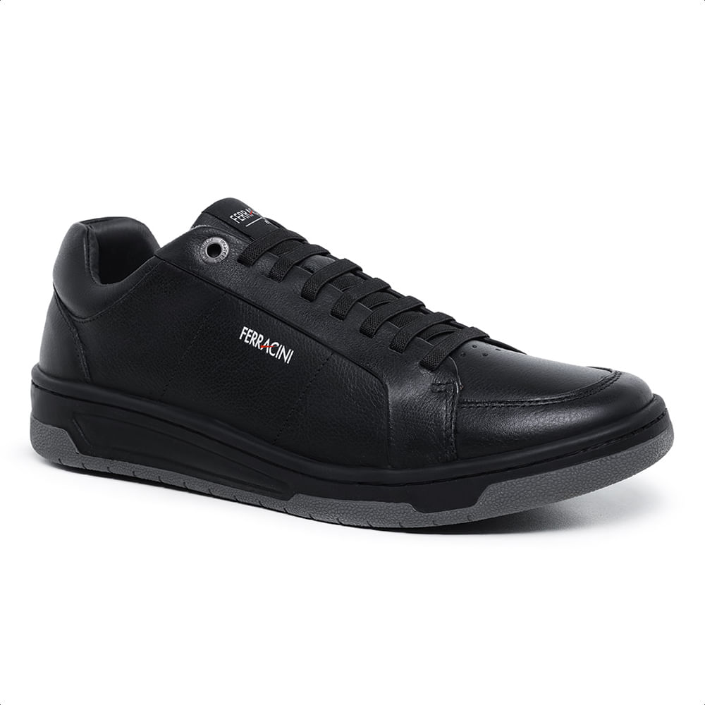 Sapatenis-Ferracini-Casual-Masculino-em-Couro-Preto-8050617P-01