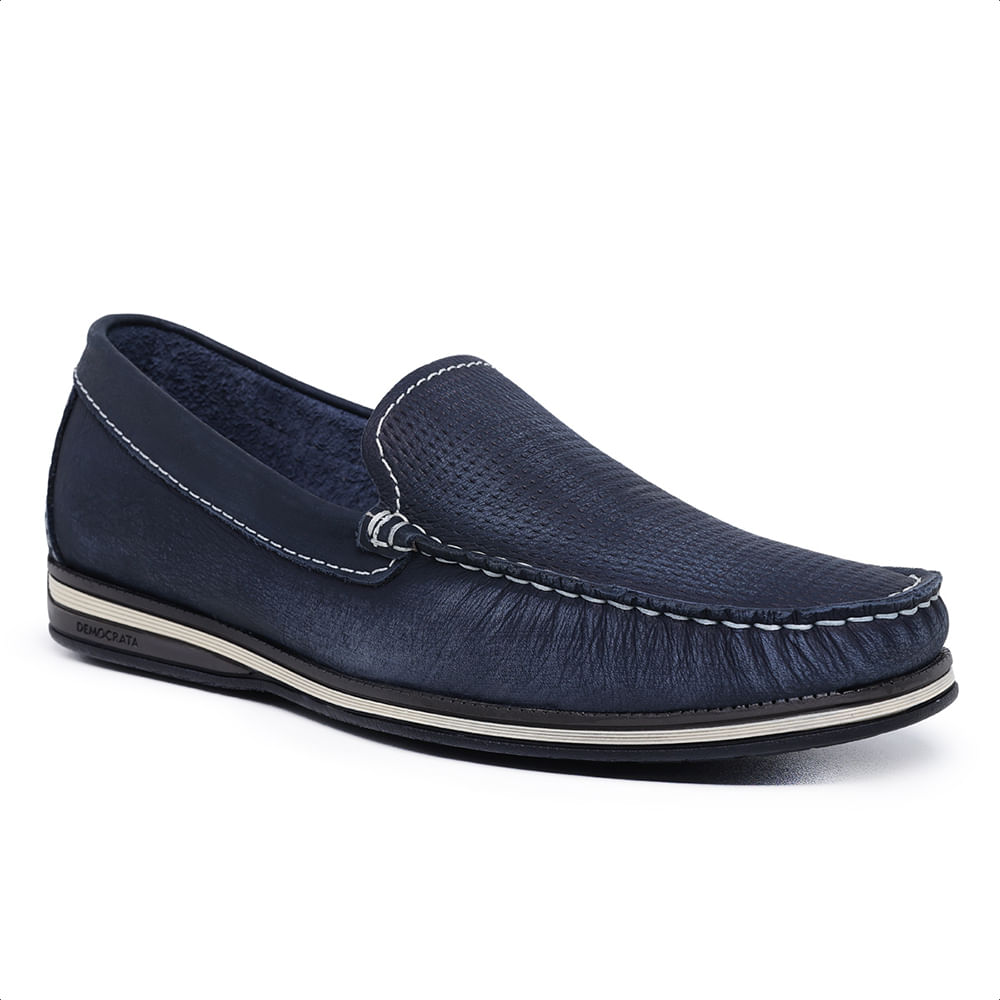 Sapato-Mocassim-Democrata-em-Couro-Floater-Azul-Marinho--135201AZ-01