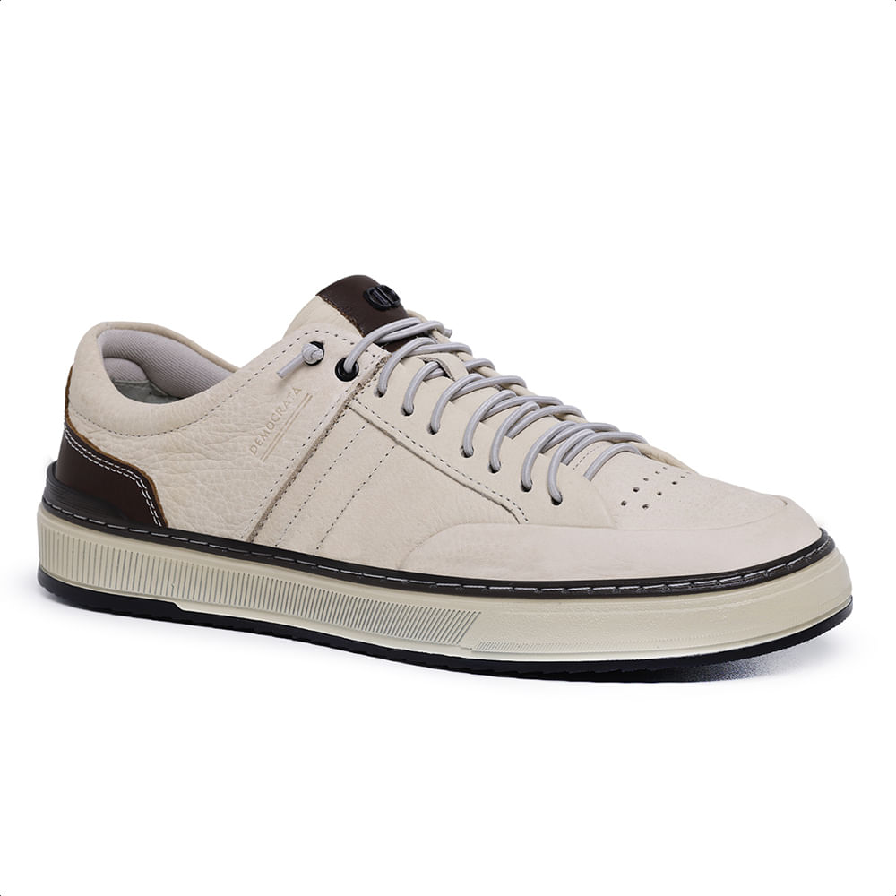 Tenis-Casual-Democrata-em-Couro-Off-White-Cadarco-Elastico-240106OW-01